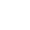 White icon of three folded towels stacked on top of each other with two sparkle symbols indicating cleanliness.